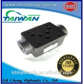 yuken pilot check throttle and check taiwan modular reducing valve